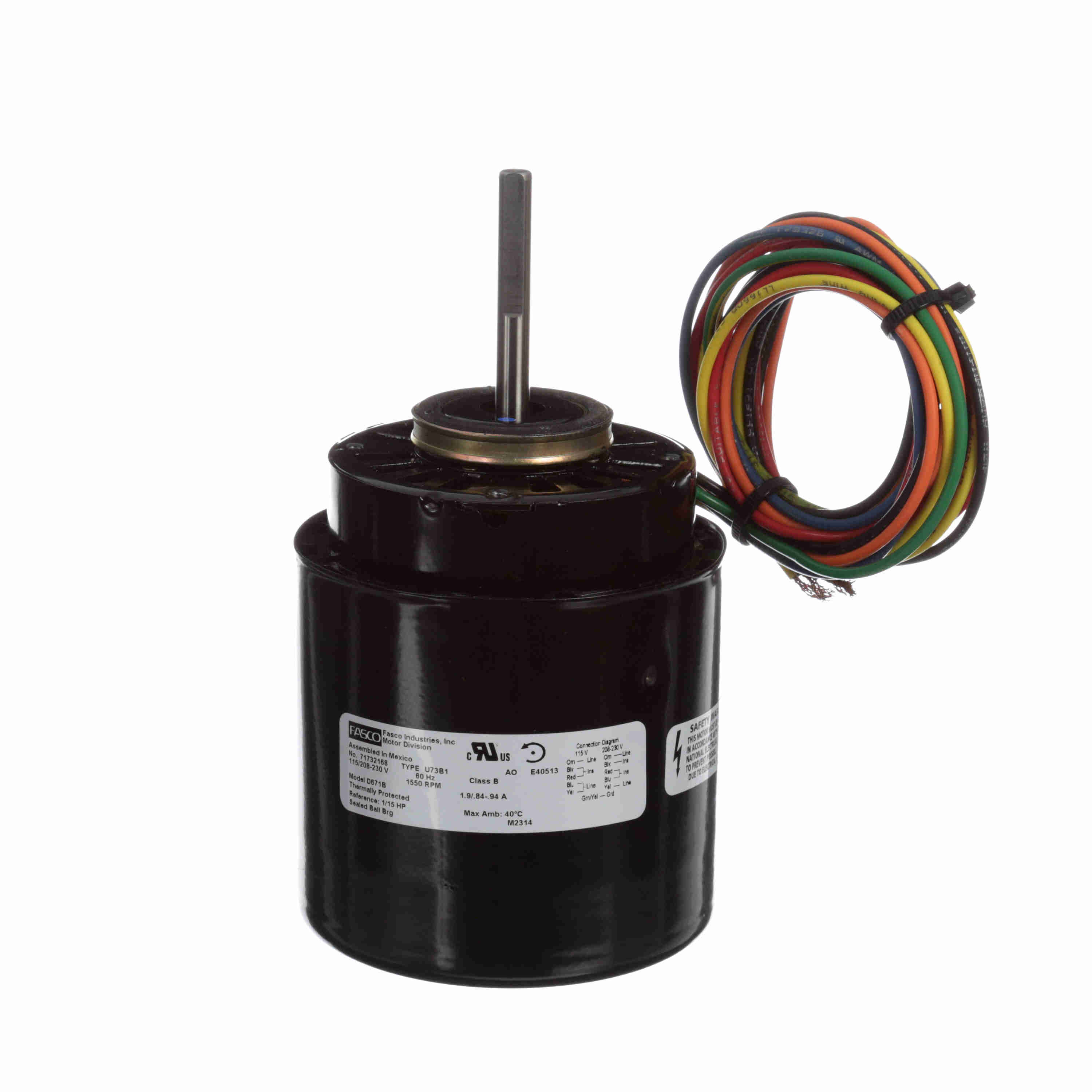  - Refrigeration Fan Motors